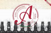 CATALOGO VISUAL BRANDING - Birra Amarcord · BIRRA AMARCORD CALICE RISERVA SPECIALE Calice vetro sottile, modello champagne, personalizzazione “A” realizzata da Tonino Guerra.