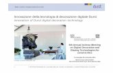 Innovazione della tecnologia di decorazione digitale Durst ... · PDF fileDurst. Leaders in Imaging Solutions since 1936 Innovazione continua della tecnologia di decorazione digitale
