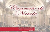 Concerto di Natale - Opera Ensemble - ChristianSerazzi e San Severo a Foggia la vedono impegnata come inse-gnante di religione e assistente di bambine orfane. Nel 1986 raggiunge la
