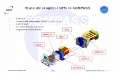 Stato dei progetti INFN in COMPASS · Responsabilita’ del progetto: INFN Torino Costruzione ... Struttura meccanica per i MDT: ... Low voltage power supply: 6 moduli (EUTRON) acquistati
