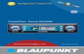 Navigazione Radio CD - BLAUPUNKT: Blaupunkt USA ... ascolto dei brani musicali (SCAN) .....44 Modiﬁ care le impostazioni MP3 .44 Uso del sistema di navigazione ....46 Il principio