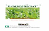 LISTINO BRAGAGLIA 2013 - - Bragaglia Irrigazione - L ...irrigazionebragaglia.it/ListinoIrrigazione.pdfPROGRAMMATORI HUNTER ALIMENTAZIONE EN.ELETTRICA 220 v SERIE "ELC" trasformatore