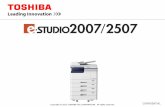 CJ-III Presentation File (V1.1) e-STUDIO2007_2507.pdf · eS205L/206L/255/256 Concorrenti ... Reversing Automatic Document Feeder MR-3027 Vassoio interno ... Fuji Xerox DC-S2010 338,555