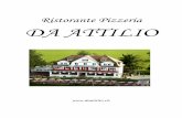 Ristorante Pizzeria DA ATTILIO - magix-website.com€¦ · Melone con prosciutto di Parma ... CHF 22.90 Melon emit Parmaschinken (nach Saison) ... Lasagna al forno … ...