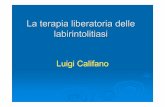 La terapia liberatoria delle labirintolitiasi - AMMI Italia liberatoria3.pdf · la vertigine parossistica posizionale (benigna) e’ la sindrome vertiginosa a piu’ elevata prevalenza,
