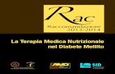 La Terapia Medica Nutrizionale nel Diabete Mellito · La Terapia Medica Nutrizionale nel Diabete Mellito ac Raccomandazioni 2013-2014 Associazione Italiana di Dietetica e Nutrizione
