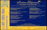 In Canto Gregoriano - ...:: Ensemble San Felice€¦ · Concerto di canto gregoriano El Cant de la Sibil.la Pueri Cantores della Cattedrale di Sarzana Maestro del Coro Alessandra
