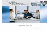Manuale Utente - VDO Fleet - La soluzione giusta per ogni … 1 Introduzione La gestione professionale dei dati è di fondamentale importanza nell’ambito della gestione di una flotta