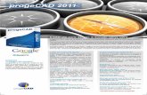 Brochure progeCAD 2011 Professional - ITALIANO · 2012-05-21 · Legge e scrive formati AutoCAD@ dalla versione 2.5 alla 2012. ... Esportazione dei disegni in Google Earth con supporto