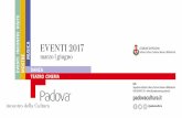EVENTI 2017 COMUNE DI PADOVA Settore Cultura, .DYLAN DOG COLOR FEST ... che vanta la creazione di