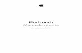 Manuale Utente di iPod touch - content.etilize.comcontent.etilize.com/User-Manual/1027955661.pdf18 Visualizzare questo Manuale Utente su iPod touch 19 Capitolo 3: Nozioni di base 19