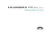 Huawei HUAWEI P8 Lite 2017 Manuale dell'utente (PRA … d'uso. Contenuto Premessa Disimballaggio del telefono Panoramica del telefono 2 ... Musica e video Informazioni su Musica 140