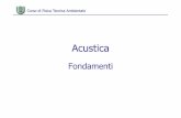 acustica 1.ppt [modalità compatibilità] - uniroma2.it · Corso di Fisica Tecnica Ambientale Acustica: fondamenti Definizioni L’AcusticaL’Acustica è èlala scienzascienza cheche
