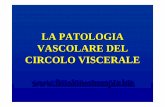 LA PATOLOGIA VASCOLARE DEL CIRCOLO … delle patologie vascolari del circolo viscerale ¾ischemia acuta del circolo mesenterico ¾ischemia cronica celiaco - mesenterica ¾aneurismi