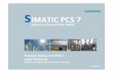 SIMATIC PCS 7 - w5.siemens.com AG s Process Safety con PCS 7 Josè Chavarria Esempio di applicazione nel settore Chimico IMATIC PCS 7 takes you beyond the limits! S