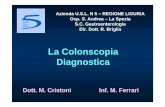 La Colonscopia Diagnostica - IPASVI LA SPEZIA · A. Sindrome del colon irritabile cronica e stabile o dolore addominale cronico ... C. nella diverticolite acuta severa D. follow-up