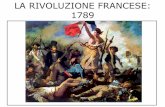 LA RIVOLUZIONE FRANCESE - Home - Istituto … 1700 •La Francia era una delle maggiori potenze militari e politiche d’Europa sul versante internazionale •->colonie in America