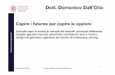 Dott. Domenico Dall’Olio - quantoptions.it · Capire i futures per capire le opzioni ... rispetto agli altri mercati, ... –le basi Prodotti derivati regolamentati Futures: definizione