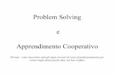 Problem Solving e Apprendimento Cooperativo non sai fare questa operazione vai a pagina 5 del libro F di geometria analitica e ricopia nello spazio sottostante il paragrafo 1. Ora