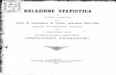 Relazione inaugurale Corte di Cassazione di Torino 1914-15 · 2015-10-07 · RELAZIONE STATISTICA . DEI . LAVORI COMPIUTI . Corte di Cassazione di Torino nell' anno 1913 = 1914 .