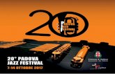 20° PADOVA Comune di Padova - · PDF filepat metheny pag. 16-17 14 ottobre sergio cammariere “io” pag. 18-19 ... three solos. 9 francesco diodati chitarra piero bittolo bon sax