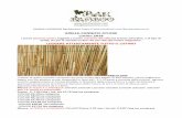 ARELLE-CANNICCI-STUOIE Listino 2018 LEGGERE … · ARELLA FILO PASSANTE DIAMETRO 12-16 TIPO TONKINO Trattasi di arella composta da canne di bamboo con diametro di mm 12-16 circa,