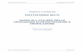 Release Notes di INTEGRAZIONE - muta.servizirl.it · Lombardia Informatica S.p.A. Classificazione: Uso Pubblico MUTA – Manuale di accesso alla piattaforma Pagina 2 di 44