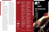 TEATRO VERDI Quartetto Omer · 2018-01-30 · D. Shostakovich Mercoledì 16 maggio 2018 Filippo Gamba, ... Quartetto per archi n. 8 in mi minore, ... Quartetto n. 2 si apre con un