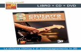 LIBRO + CD + DVD - play-music.com · La chitarra ritmica e di accompagnamento in 3D ... basi musicali per suonare a tempo i diversi ... 16/ Accompagnamento & ritmiche jazz 17/ Accompagnamento