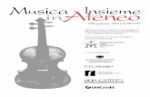 Musica lnsieme inAteneo - Bologna Città della Musicacittadellamusica.comune.bologna.it/wp-content/uploads/2013/10/... · Previn, Menahem Pressler, Lynn Harrell, Yefim Bronfman, Joshua