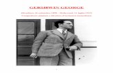 177 - Gershwuin George - .1 GERSHWIN GEORGE (Brooklyn, 26 settembre 1898 â€“ Hollywood, 11 luglio
