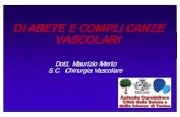 DIABETE E COMPLICANZE VASCOLARI - sito di … Complicanze... · 2017-06-28 · simile di diabete non riconosciuto per la scarsità dei sintomi, ... dall’arteriopatia occlusiva periferica