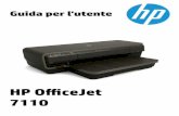 HP Officejet 7110 Wide Format ePrinter User Guide - …welcome.hp-ww.com/ctg/Manual/c03628641.pdf · Edizione 3, 8/2016 avvisi della Hewlett-Packard Company Le informazioni contenute