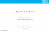 Long Term Evolution - host.uniroma3.ithost.uniroma3.it/laboratori/sp4te/teaching/tw/documents/LTE_aa20… · • Soluzione offerta da LTE • Realizzazione di una rete efficiente