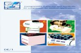 Compressori d’aria per uso medicale Air compressors … Dental Fiac.pdf · DE/1 Compressori d’aria per uso medicale Air compressors for medical applications