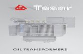 Catalogo Tesar OLIO - steikert.com · - Norme di riferimento CEI EN 60076-1÷5 - Potenza Nominale Trasformatori di distribuzione AT / bt 100÷2500 kVA Trasformatori di potenza AT