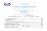 Stagione Sportiva 2017/2018 Comunicato Ufficiale N°37 …°37-CRL… · 2139 / 37 Sportello Unico: COMITATO REGIONALE LOMBARDIA Via RICCARDO PITTERI n° 95/2 20134 MILANO Tel. 02.21722.899