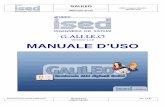 Galileo - Manuale d'usogalileo-ofrm.ised.it/galileo/Galileo - Manuale utente.pdf · Manuale d’uso [OFR] - Progetto GALILEO - Manuale d’uso Documento di proprietà di ISED S.p.A.