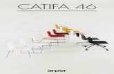 CATIFA 46 - arper.com · estructuras y accesorios personalizables que generan un repertorio casi ilimitado de aplicaciones sin alterar, en ningún caso, su carácter original.