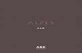 RAW - ABK · ALPES RAW nasce dalla combinazione grafica di diverse pietre originarie del sud della Francia alternando con stile e personalità tratti tipici