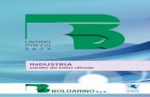 INDUSTRIA - boldarino.com · • Grigliati in PRFV (Plastici Rinforzati con Fibra di Vetro) studiati per svariati impieghi nei vari settori Applicazioni