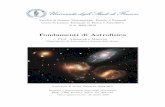 Fondamenti di Astroﬁsica - INAF - Osservatorio di …marconi/Lezioni/Fond10/fondamenti.pdf · Facolt`a di Scienze Matematiche, Fisiche e Naturali Corso di Laurea Triennale in Fisica