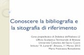 Conoscere la bibliografia e la sitografia di riferimento · Corso propedeutico di Didattica dell’Italiano L2 ... ELI VOCABOLARIO ILLUSTRATO JUNIOR (2000) ESERCIZI DI ANALISI DEL