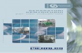 Separatori centrifughi per uso industriale - pieralisi.com · ... applicata al principio di sedimentazione ... dell’industria oleo-chimica processi di trattamento e ... ACQUA DI