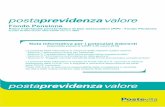 postaprevidenza valore - Poste Italiane · A. Presentazione di Postaprevidenza Valore Postaprevidenza Valore è un Piano Individuale Pensionistico (PIP) di tipo assicurativo finalizzato