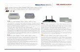 Gsm-Pcm-Umts - 3belettronica.com3belettronica.com/download/TELEFONIA17-18.pdf · Kit adapto por señal externa misurado in antenna superior de 60/70 dBμV ... 8590-AFT-GSM Antenne