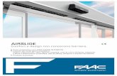 AIRSLIDE - Installazione cancelli e ingressi automatici ... Air Slide.pdf · La nuova concezione di porta automatica con barriera d’aria incorporata. Il nuovo sistema AIRSLIDE si