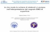 nell’interpretazione del segnale EMG di - SIAMOC 2017 · Nuove evidenze per l'acquisizione ed interpretazione del segnale EMG: dal bipolare al multicanale e ritorno In che modo