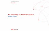 La diversity in Telecom Italia - handimatica.com · realizzazione di un video sul tema della Diversity da ... Incontro per la formulazione delle Best Practices ... è inserito all’interno