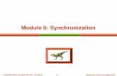 Module 6: Synchronization - unibo.itsangio/SO_currentAA/Luc_SO/Sincro/ch06_14.pdf · Operating System Concepts with Java ± 8th Edition 6.1 Silberschatz, Galvin and Gagne ©2009 Module